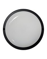 LED stropní svítidlo Q-43A 15W 1350lm 4200K IP64 - černé QTEC