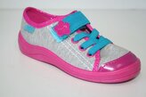 251Y032 34 - Befado dětské tenisky1SZ,šedo-růžové 251Y032_35