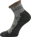 VoXX® ponožky Alesund tm.šedá melé 39-42 (26-28) 1 pár