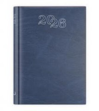 Kalendarz 2026 A5 dzienny standard granatowy