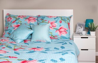 POŚCIEL KPL.PRESTIGE 140X200+2X70X80 KORA BAW. WZÓR 5