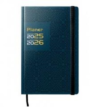 Planer 2025/2026 A5 tygodniowy granatowy