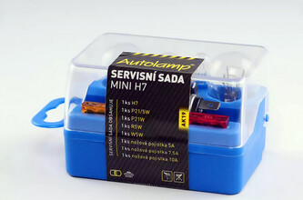 Motožárovky - Univerzální sada žárovek H7 12V