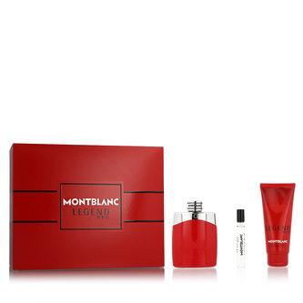 Montblanc Legend Red EDP 100 ml + EDP MINI 7,5 ml + SG na tělo i vlasy 100 ml M