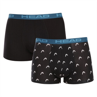 2PACK pánské boxerky HEAD černé (701232014 001) XL