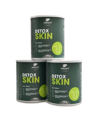 Natures Finest - Detox skin 3 x 125g economy pack