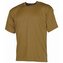 Triko s krátkým rukávem MFH Tactical - coyote, XXL