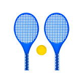 Líný tenis RULYT® set 4 Junior - rakety s míčkem