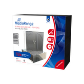 MEDIARANGE 1 CD 5,2mm + tray černý 10ks/bal
