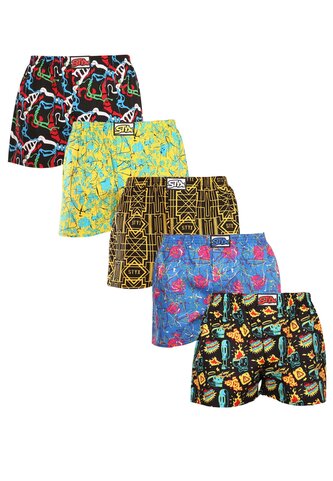 5PACK pánské trenky Styx art klasická guma vícebarevné (5A1167288) L 5PACK pánské trenky Styx art klasická guma vícebarevné (5A1167288) L