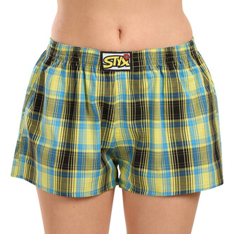 Dámské trenky Styx klasická guma vícebarevné (K1021)  XXL