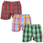 3PACK pánské trenky Styx klasická guma vícebarevné (3A102329) M
