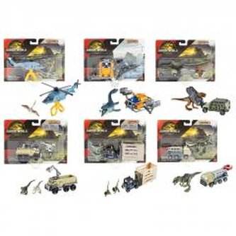 Matchbox Jurassic World Dino Transporters 2025 mix