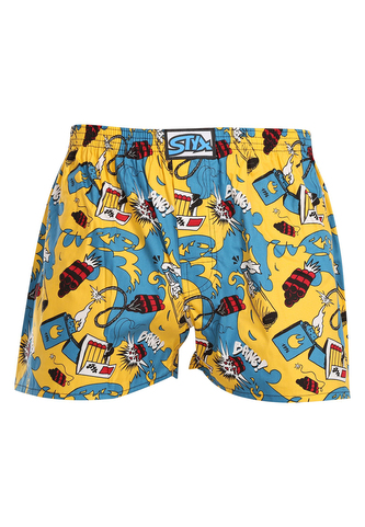 Pánské trenky Styx art klasická guma exploze (A1750) L