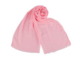 Letní šátek / šála vrapovaný, lehký 40x175 cm - 1 ks - 6 růžová sv.
