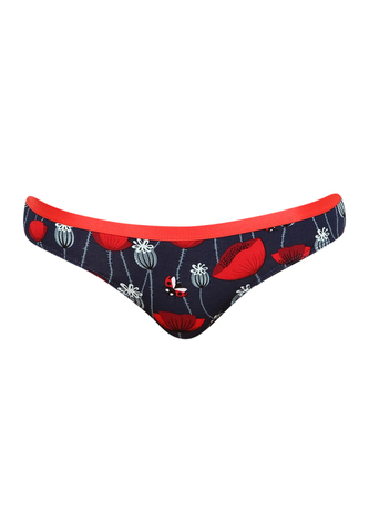 Veselé dámské kalhotky Dedoles Berušky a vlčí máky (GMFB208) M