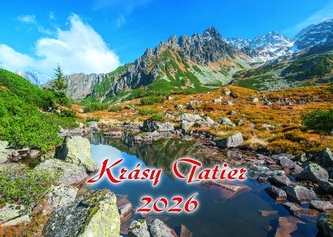 Krásy Tatier 2026 - Nástenný kalendár