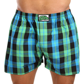 Pánské trenky Styx klasická guma nadrozměr vícebarevné (E1038) 3XL Pánské trenky Styx klasická guma nadrozměr vícebarevné (E1038) 3XL