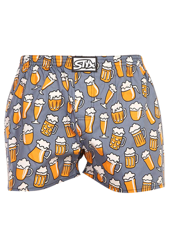Pánské trenky Styx art klasická guma pivo (A1357) S