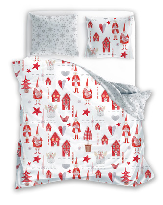 POŚCIEL KPL.220X200+2X70X80 BAW. SCANDIC 049