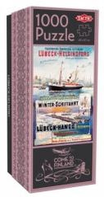 Puzzle 1000 Lubeck-Helsinki