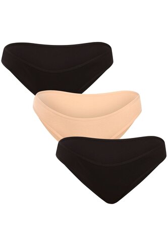 3PACK dámské kalhotky Nedeto vícebarevné (3NK002) S