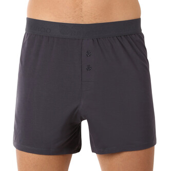 Pánské trenky Gino bambusové šedé (75195) XL