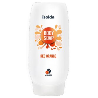ISOLDA Red orange tělové mýdlo CLICK AND GO! 550 ml