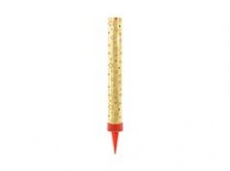 Fontanny na tort złoty 12cm 12szt