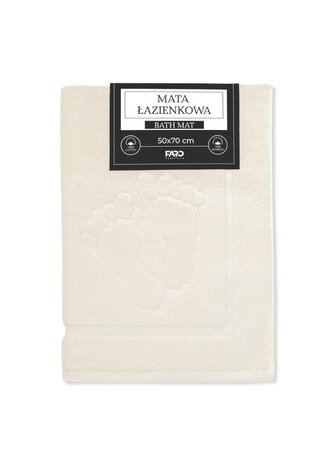 DYWANIK STOPKI 50X70 FROTTE BAW.750 G. KREM