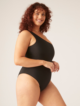 Menstruační plavky Modibodi One-Shoulder (MODI4341) S