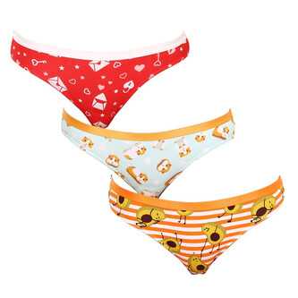 3PACK veselé dámské kalhotky Dedoles (K1319229137) L