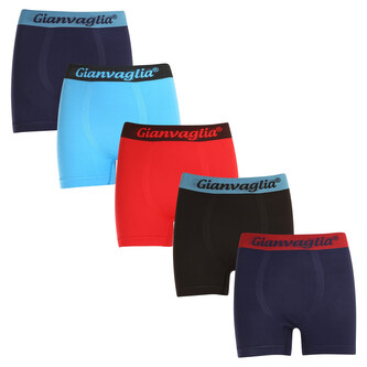 5PACK dětské boxerky Gianvaglia vícebarevné (9803) 98