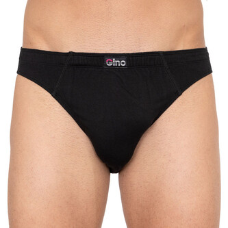 Pánské slipy Gino černé (70047) XL