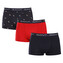3PACK pánské boxerky Gant vícebarevné (902513013-433) XXL