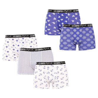 5PACK pánské boxerky Lee Cooper vícebarevné (PO39496) M