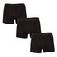 3PACK pánské boxerky Pietro Filipi černé (3BCL001) L