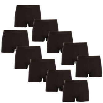 10PACK pánské boxerky Nedeto černé (10NB001) XXL