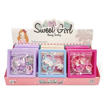 Korálkové šperky s postavičkou set