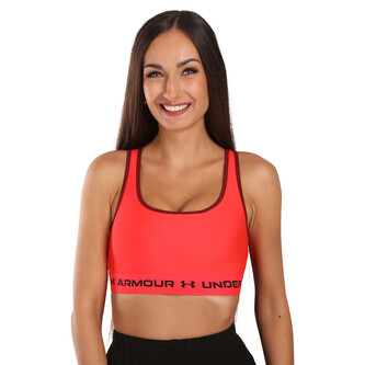 Dámská podprsenka Under Armour červená (1361034 713) S
