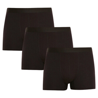 3PACK pánské boxerky Nedeto černé (3NB001) XXL