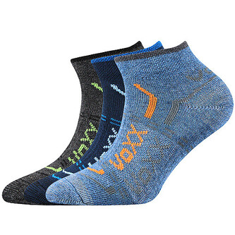 3PACK dětské ponožky VoXX vícebarevné (Rexík 01-mix-A) 20/24
