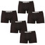 5PACK pánské boxerky Nedeto černé (5NB001b) L