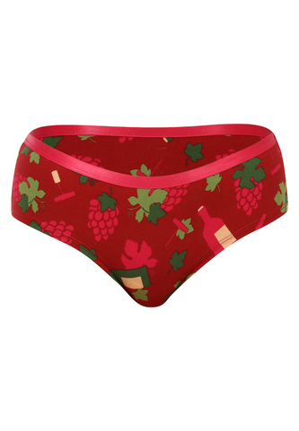 Veselé dámské kalhotky Dedoles Čas na víno (D-W-UN-HB-C-C-1325) M