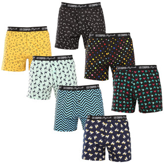 7PACK pánské trenky Lee Cooper vícebarevné (7xPO38811/1) 3XL