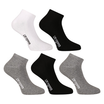 5PACK ponožky Lee Cooper nízké vícebarevné (PO41031-1) S