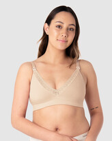 Dámská podprsenka Hotmilk Caress Seamfree Bamboo REGULAR CAP kojicí béžová (CPO-regular) XL