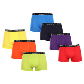 7PACK pánské boxerky Lee Cooper vícebarevné (PO41107-mix) 3XL