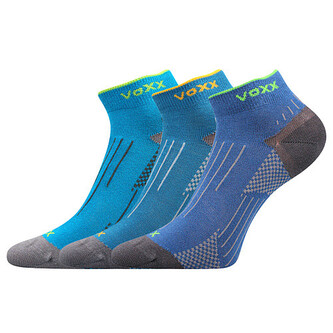 3PACK dětské ponožky VoXX vícebarevné (Azulik-mix-A) 30/34