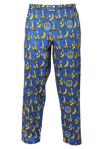 Pánské kalhoty na spaní Styx banány (DKP1359) S